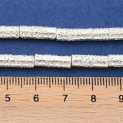 Fili di perline di ematite sintetica non magnetica elettrolitica&nbsp;G-U003-17D