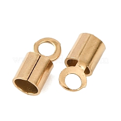 Placage ionique (IP) emembouts de cordon serties repliables en acier inoxydable 304&nbsp;STAS-P434-05D-G