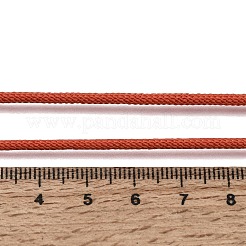 Halskettenherstellung aus 2.5 mm verstellbaren geflochtenen Nylonkordeln&nbsp;FB-CBAA152-02G-38