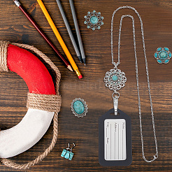 Kit de fabrication de colliers à pendentif interchangeables DIY&nbsp;DIY-DR0001-02