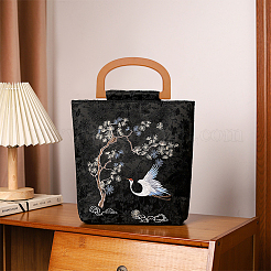 4 poignée de sac en bois en forme de D&nbsp;FIND-WR0008-21