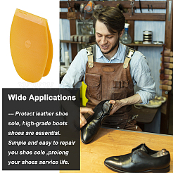 Schuhreparaturmaterial aus Gummi für Lederschuhe und -stiefel&nbsp;DIY-WH0430-024A