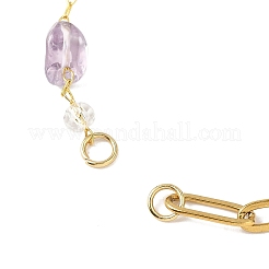 Herstellung von Büroklammerkettenarmbändern aus Edelstahl 304&nbsp;AJEW-JB01434-03
