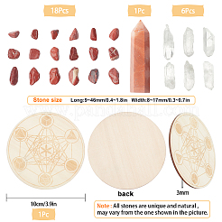 Kit de principiantes de chakra&nbsp;DIY-WH0188-06C