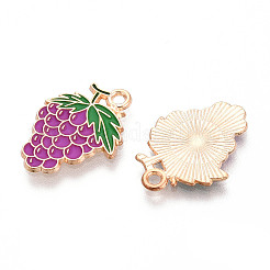 Colgantes de esmalte de aleación de frutas&nbsp;ENAM-T022-32I