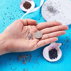 12/0 galvanisierte Glassaatperlen der Klasse a&nbsp;SEED-CD0001-01