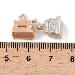 Emaille Anhänger Legierung&nbsp;ENAM-A012-18G