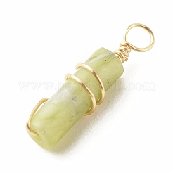 Natürliche Taiwan-Jade-Anhänger&nbsp;PALLOY-JF01453-06