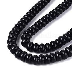 Natürliche weiße Jade perlen Stränge&nbsp;G-Q613-01F-01