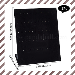 Espositore per orecchini in velluto per espositore per gioielli&nbsp;BDIS-WH20002-01B-01