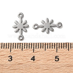 Blumen-Verbindungsanhänger aus Edelstahl 304&nbsp;STAS-S172-04P