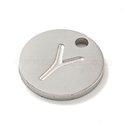 Pendenti in acciaio inossidabile 304 anti-ossidazione&nbsp;FIND-M017-02P-Y