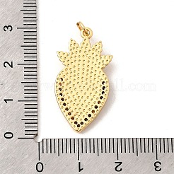 Ottone micro spianare pendenti zirconi&nbsp;KK-K302-20C-G