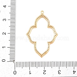 Ottone micro spianare pendenti zirconi&nbsp;KK-Z133-05G-02