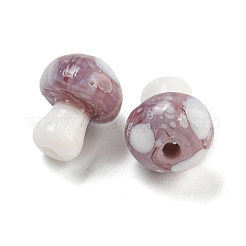 Perles vernissées manuelles&nbsp;LAMP-F034-01K