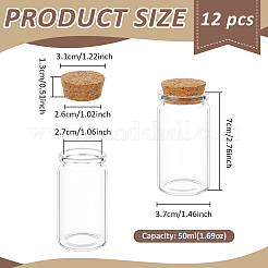 Bouteilles à vœux en verre pour les contenants de perles&nbsp;AJEW-WH0871-38B