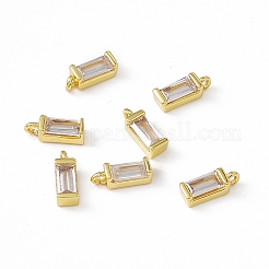 Cremagliera in ottone placcatura fascino zirconi&nbsp;KK-C007-21G