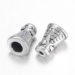 Tibetischen Stil Legierung Perlenkappen&nbsp;X-LF0422Y