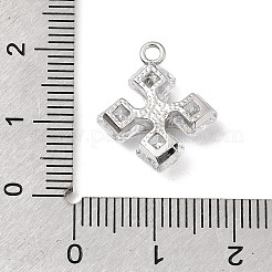 Messing micro pave klare zirkonia anhänger&nbsp;KK-N290-12P