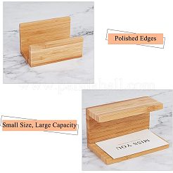 Visitenkartenetui aus Holz&nbsp;AJEW-WH0104-11