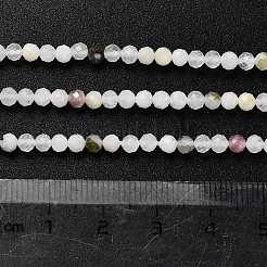 Natürliche Regenbogen-Mondstein-Perlenstränge&nbsp;LS-G-RM2025-A15-3mm