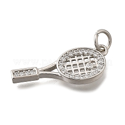 Colgante micropavé cubic zirconia de latón&nbsp;KK-Z125-12P