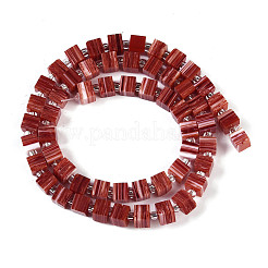 Brins de perles de lampadaire népalais faits à la main&nbsp;LAMP-M019-01G