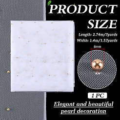 3 Yards Polyester-Netzgewebe&nbsp;DIY-WH0816-169C