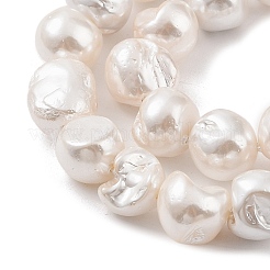 Fili di perle di conchiglie galvanizzate&nbsp;BSHE-C006-01A