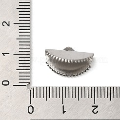 Anlaufgeschützte Crimp-Enden aus Edelstahl 304&nbsp;STAS-C080-05B-P