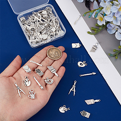 80 pz 8 stili pendenti in lega di stile tibetano&nbsp;FIND-PH0061-45