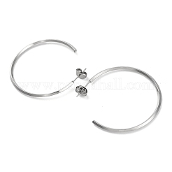 Boucles d'oreilles à tige en acier inoxydable 304&nbsp;EJEW-K295-01A-P