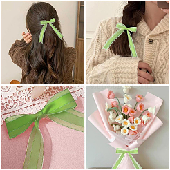 1 rouleau de rubans d'organza de couleur unie&nbsp;ORIB-CY0001-03E