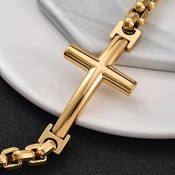 Gliederarmbänder aus 304 Edelstahl&nbsp;BJEW-Q009-01G
