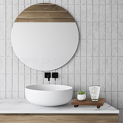 Piedistalli espositori per gioielli in legno&nbsp;ODIS-WH0030-154B