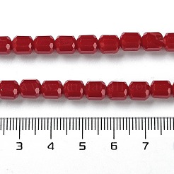 Opaken Glasperlen Stränge&nbsp;LS-GLAA-G112-03M