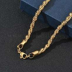 Collane con catena in corda di acciaio inossidabile 304 da 6 mm&nbsp;SA-CBA2696-04G