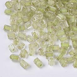 6/0 zwei geschnittenen Glasperlen&nbsp;SEED-S033-09B-01