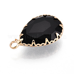 Colgantes de cristal transparente&nbsp;KK-N283-02A-G