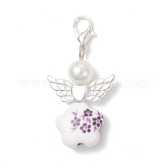 Decoraciones colgantes de porcelana hechas a mano&nbsp;HJEW-JM03939