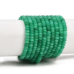 Natürliche weiße Jade perlen Stränge&nbsp;G-L635-A02-4x2mm-06