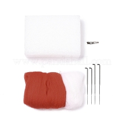 Weihnachtsstrumpfbrosche Nadelfilzset&nbsp;DIY-K055-08