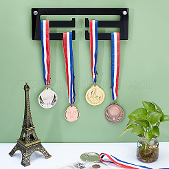 Support de cintre d'affichage de médaille acrylique&nbsp;ODIS-WH0036-07A