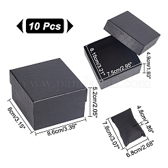 Rechteckige Uhrenaufbewahrungsboxen aus Papier&nbsp;CON-WH0084-65