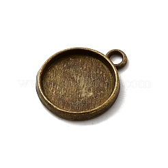 Tibetischen stil Anhänger Fassungen für Cabochons&nbsp;LS-TIBE-A23176-AB-FF