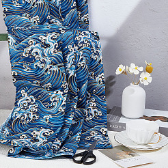 Tissu en coton de style japonais&nbsp;DIY-WH0589-004B-03