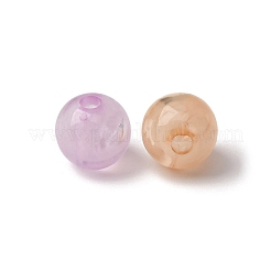 Leuchtende transparente Acrylperlen LACR-S001-12-8mm