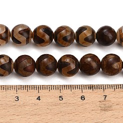 Chapelets de perles de style tibétain&nbsp;GG-CBA4812-B02-10MM