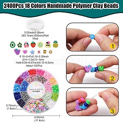 Bausatz für ein adrettes DIY-Armband&nbsp;DIY-YW0007-64