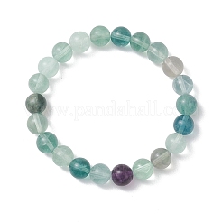 Stretch-Armbänder aus natürlichen Fluoritperlen für Frauen&nbsp;BJEW-JB13166